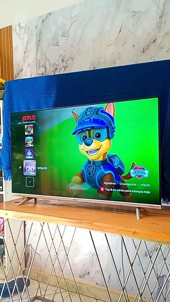 TV Android - 43" Usada poucas Vezes - Foto 2