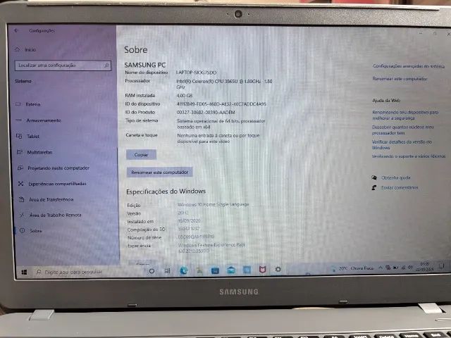 Notebook Samsung Essentials NP350XAA-KDABR - Foto 3