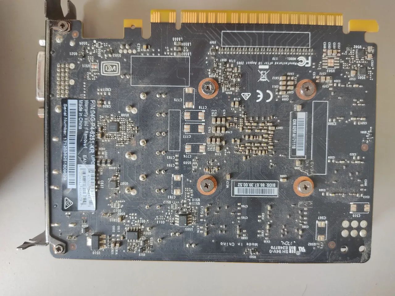 GTX 1050 Ti EVGA - 4GB DDR5 128 BITS - Foto 2