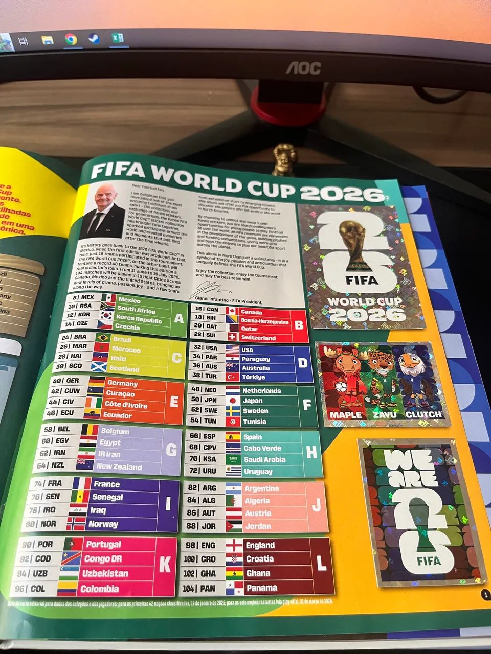 Box Album da Copa 2026 - Foto 2