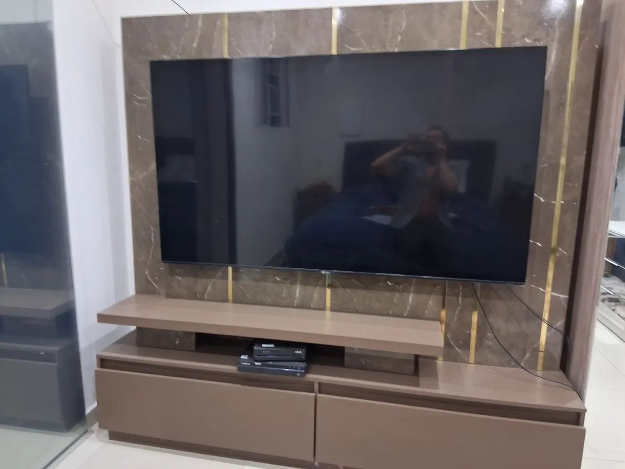 Rack Sala  com Painel TV 65 polegadas  - Foto 3