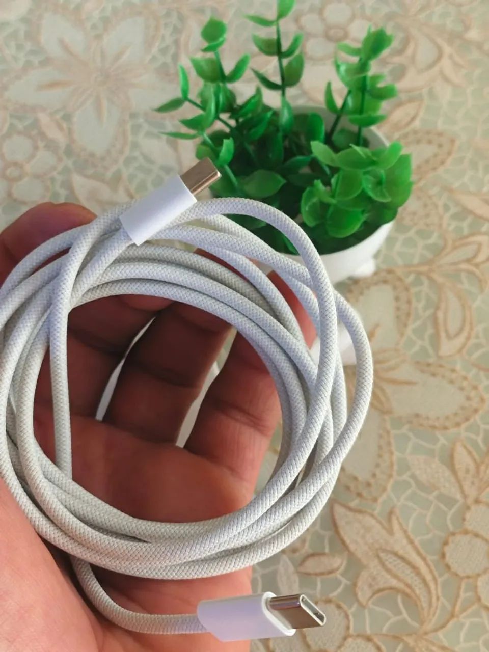 Cabo Lehmox LE-476 USB-C para USB-C 2 Metros - Foto 4