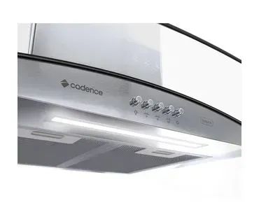 COIFA CADENCE CFA395 90CM PAREDE 220V VIDRO CURVO CFA395-220 - Foto 3