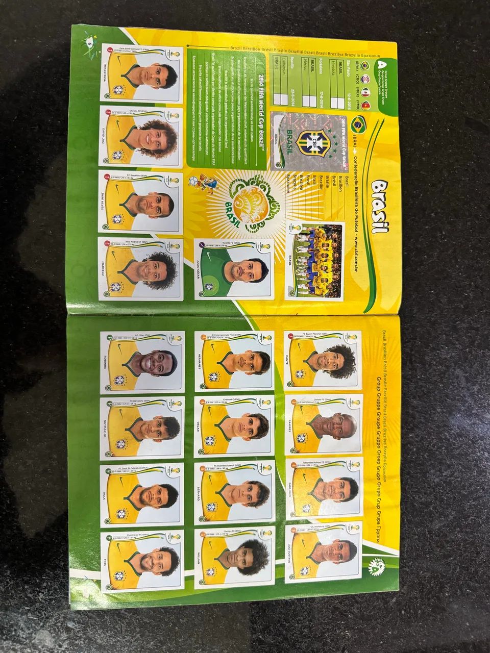 Álbum Copa do Mundo 2014