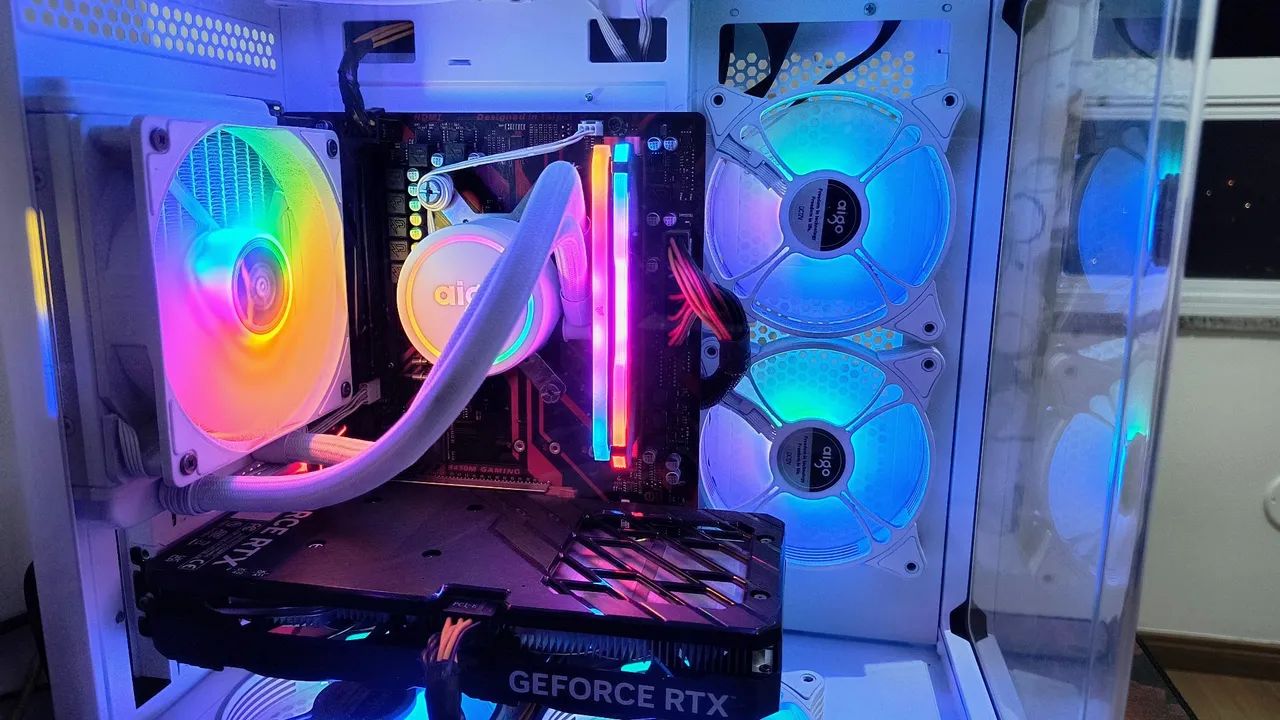 Pc gamer Rtx 4060 8G c/tela ultra gear 27 144hz - Foto 2