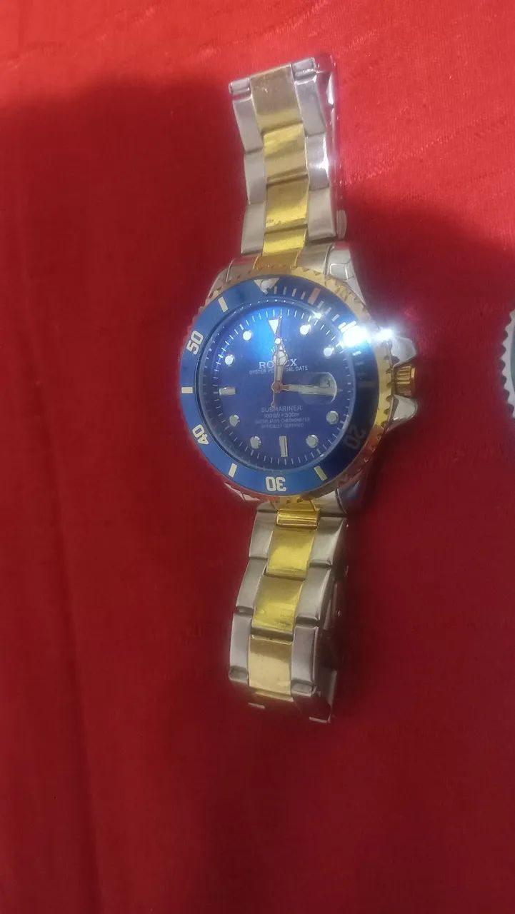 Rolex Aquamarine e Submarine movimento semiautomático  - Foto 5
