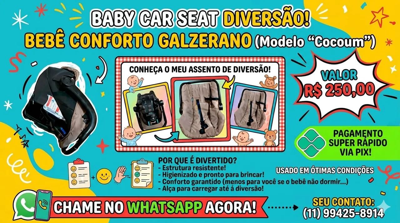 Bebê conforto  - Foto 4