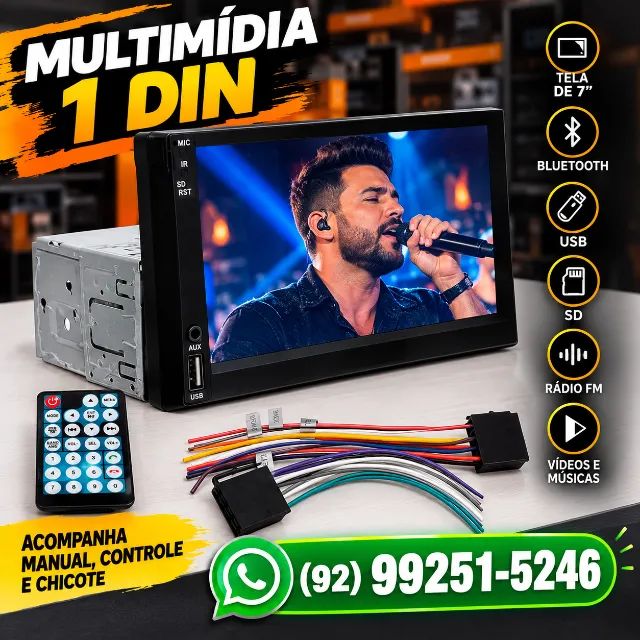 Central Multimídia universal para qualquer veículo  - Foto 3