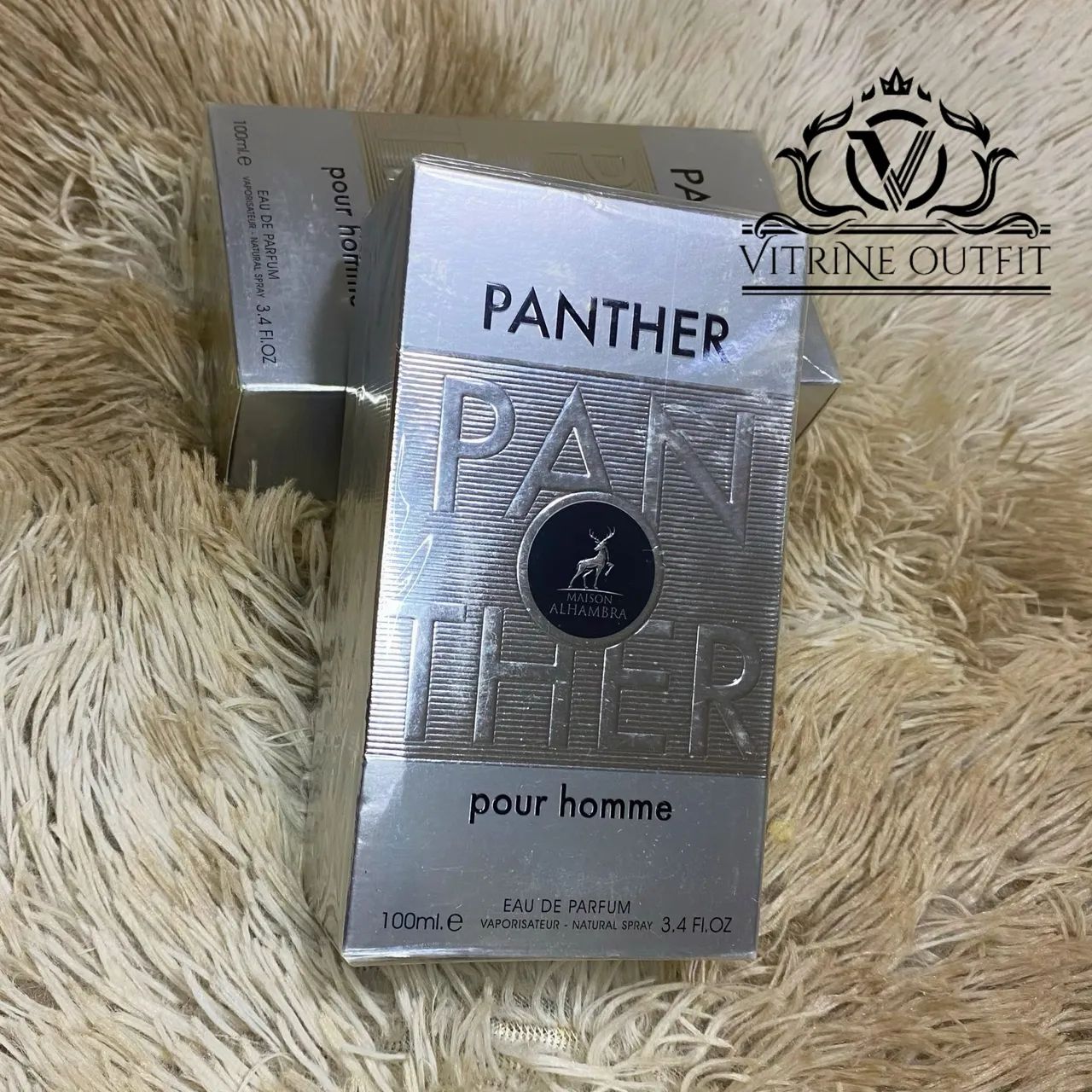 PERFUME ÁRABE PANTHER POUR HOMME.