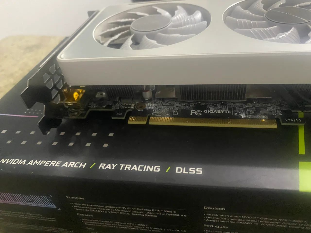 RTX 3060Ti GIGABYTE VISION OC 8GB - Foto 4