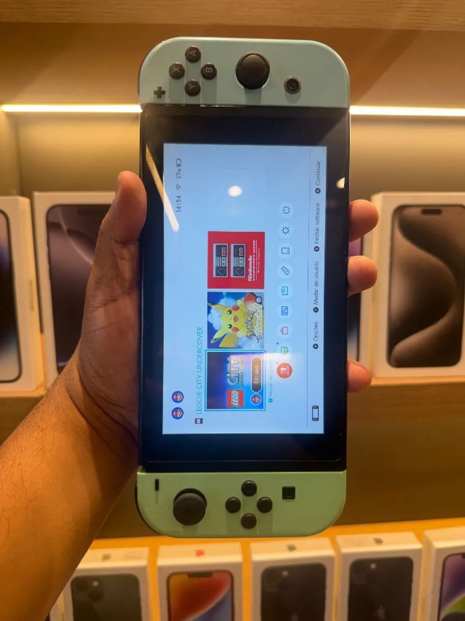 NINTENDO SWITCH V2 ( APARELHO BARATO )