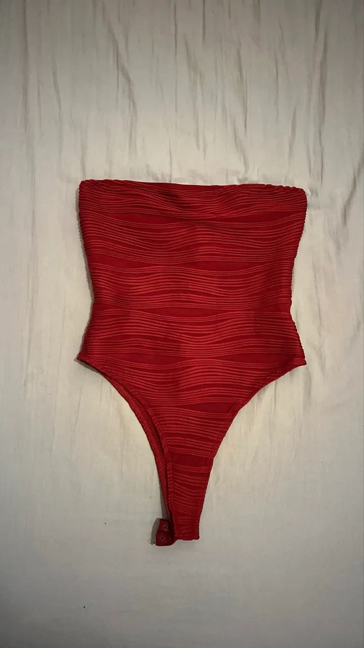 Body vermelho shein