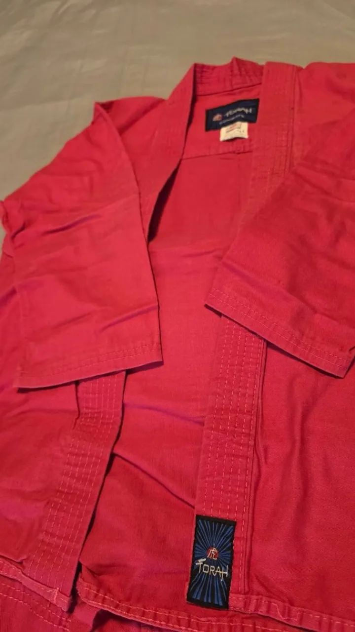 Kimono rosa infantil da marca torah - Foto 2