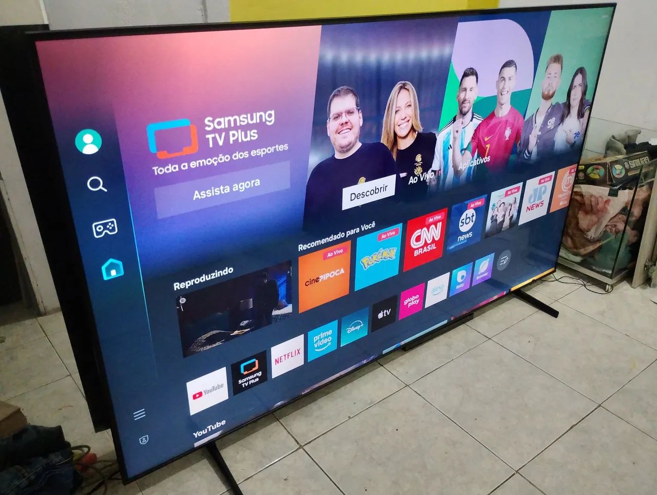 TV SAMSUNG CRISTAL 85 POLEGADAS 