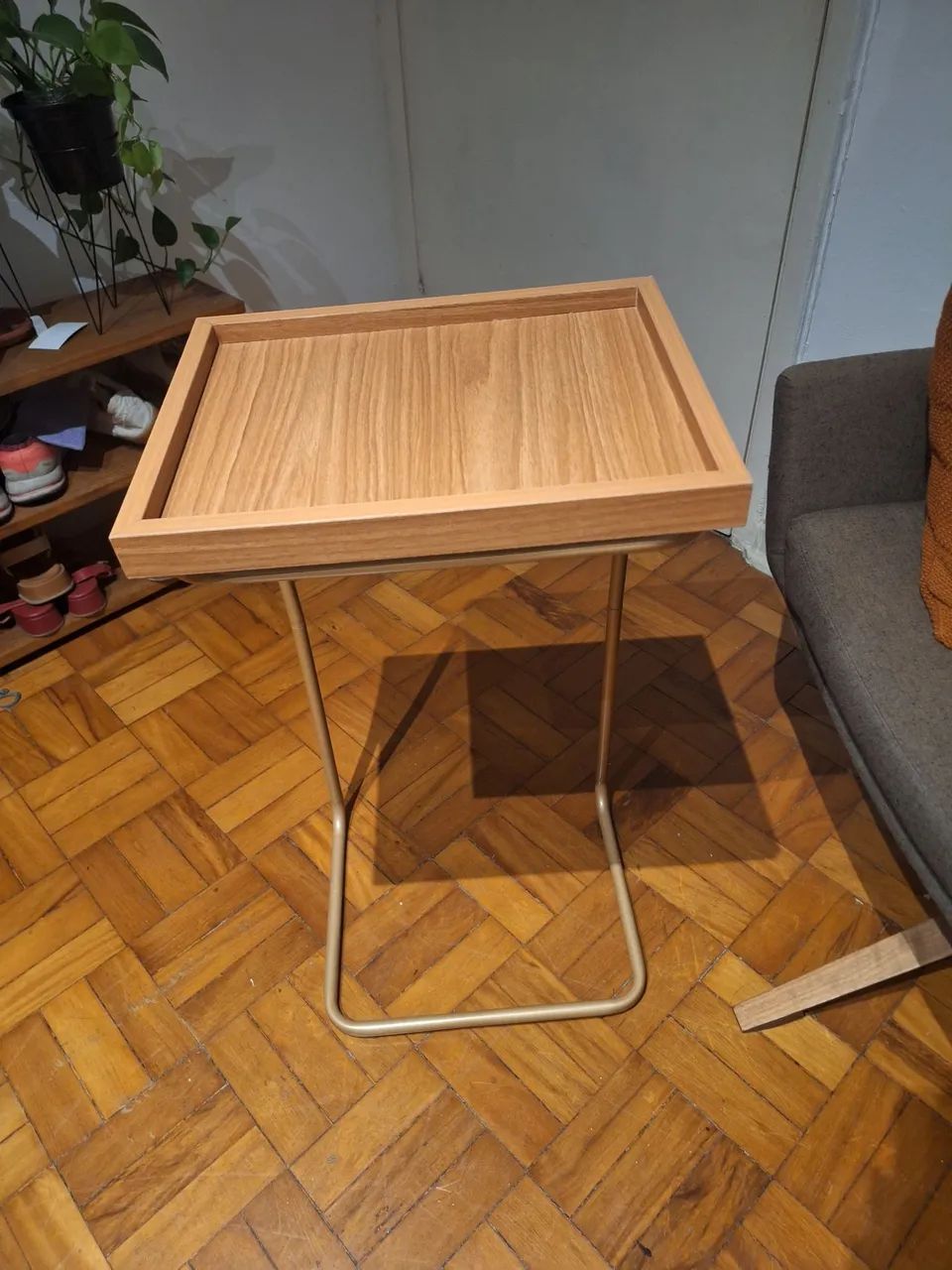 Mesa lateral mdf e metal - Foto 3
