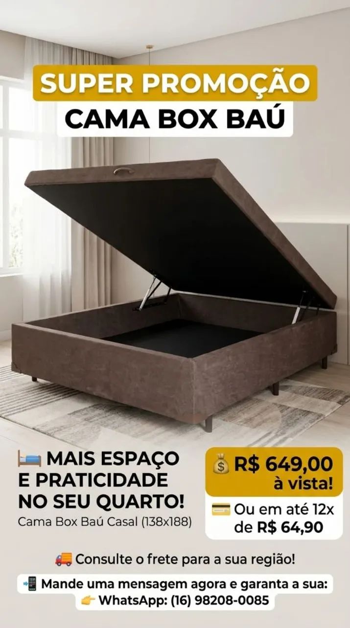 Cama box bau  - Foto 2