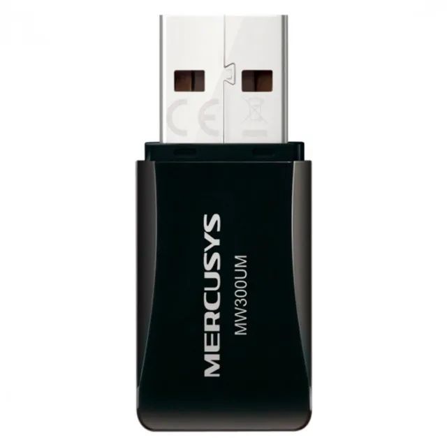 Mini Adaptador Wi-fi 300mbps Usb Wireless Mercusys N300 Mw300um *ENTREGA GRÁTIS*