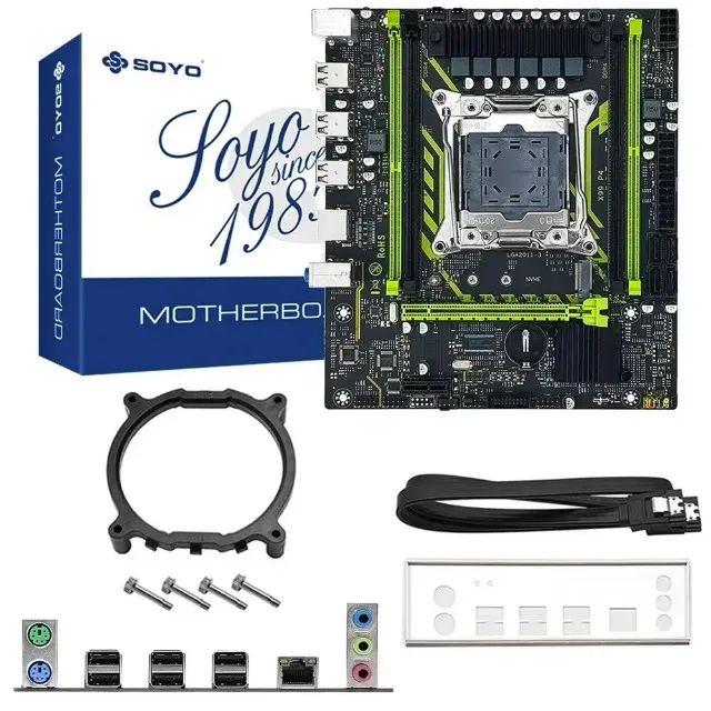 Placa Mãe Soyo, XEON, mATX, DDR4, X99, 12x 32,36