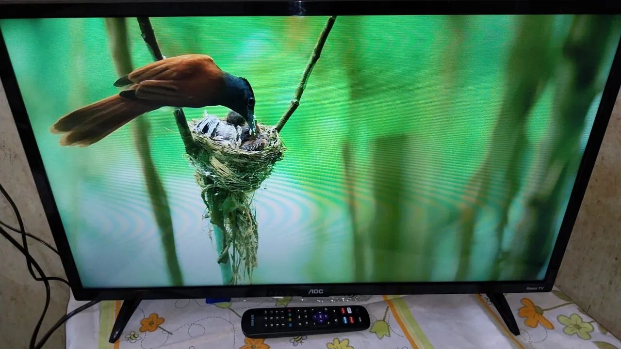 Tv aoc 32 polegadas smart roku  - Foto 5