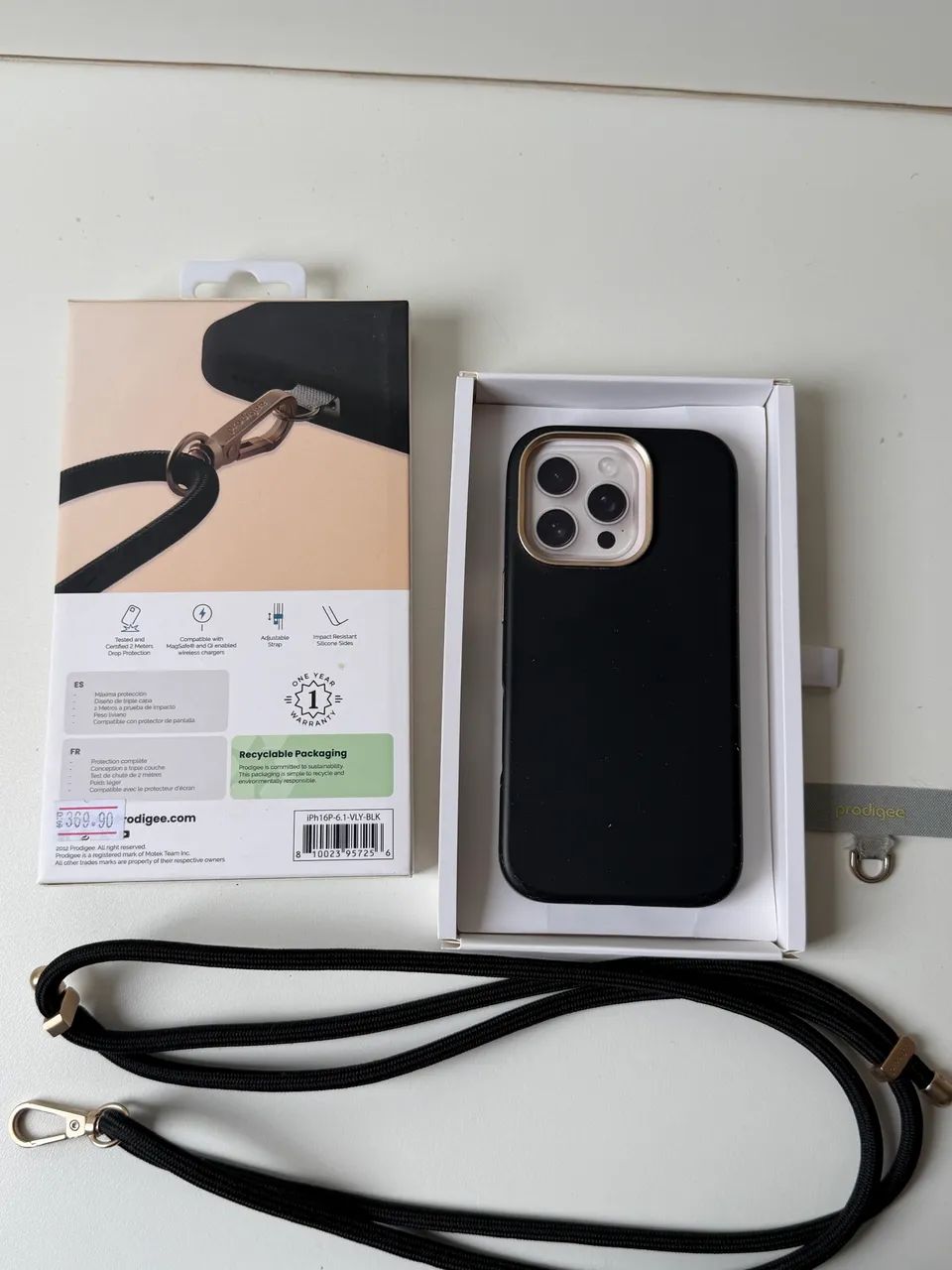 CAPA PRODIGEE COM ALÇA IPHONE 16PRO