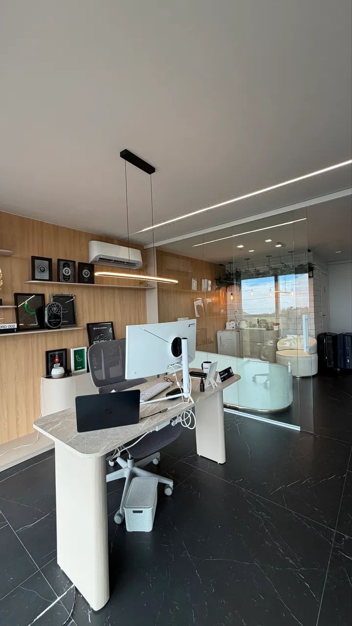 Sala Comercial Mobiliada e Decorada - REPASSE - Foto 5
