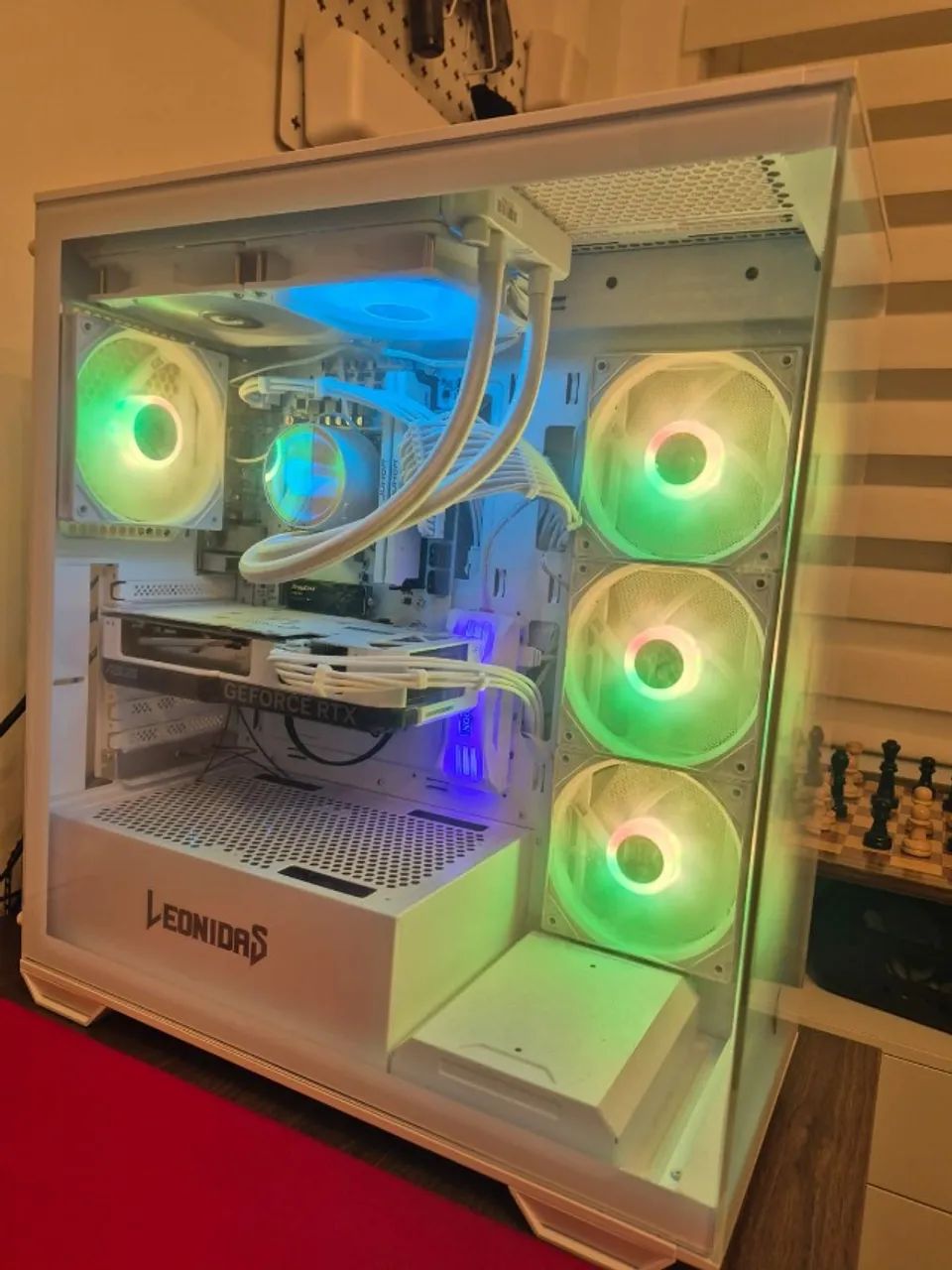 Pc gamer Branco, RTX 4060, I5 12400f, 32gb RAM - Foto 5
