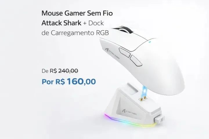 Mouse Attack Shark X11 (Novo - Lacrado)