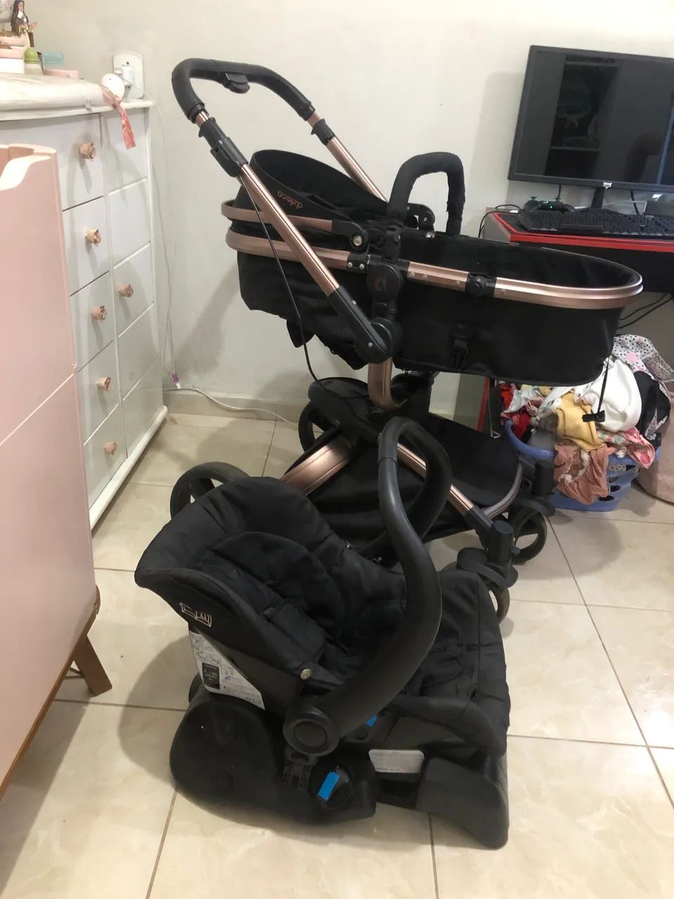 Carrinho de bebê Galzerano 360