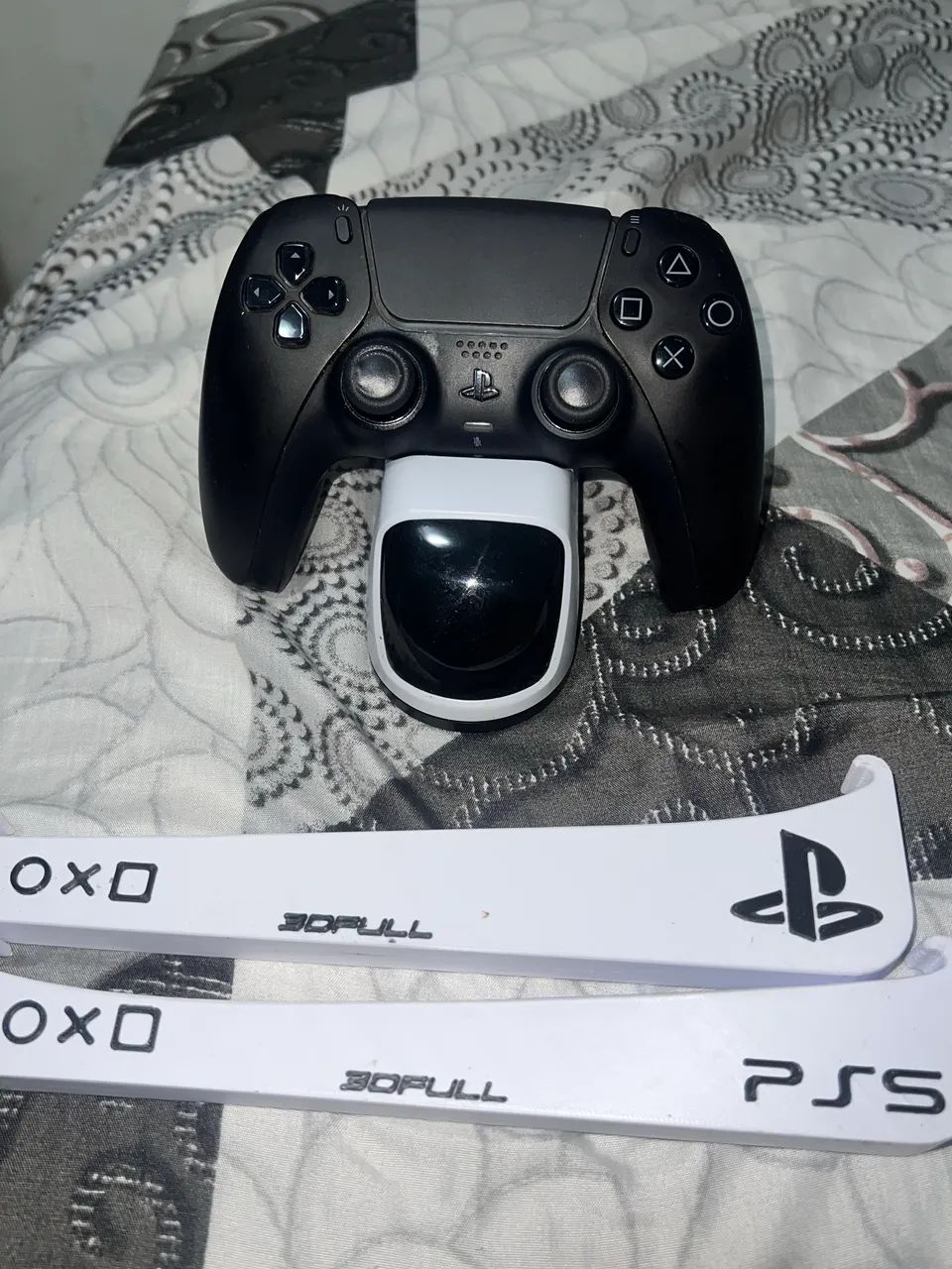 Kit controle , base carregamento e base para o ps5 slim - Foto 3