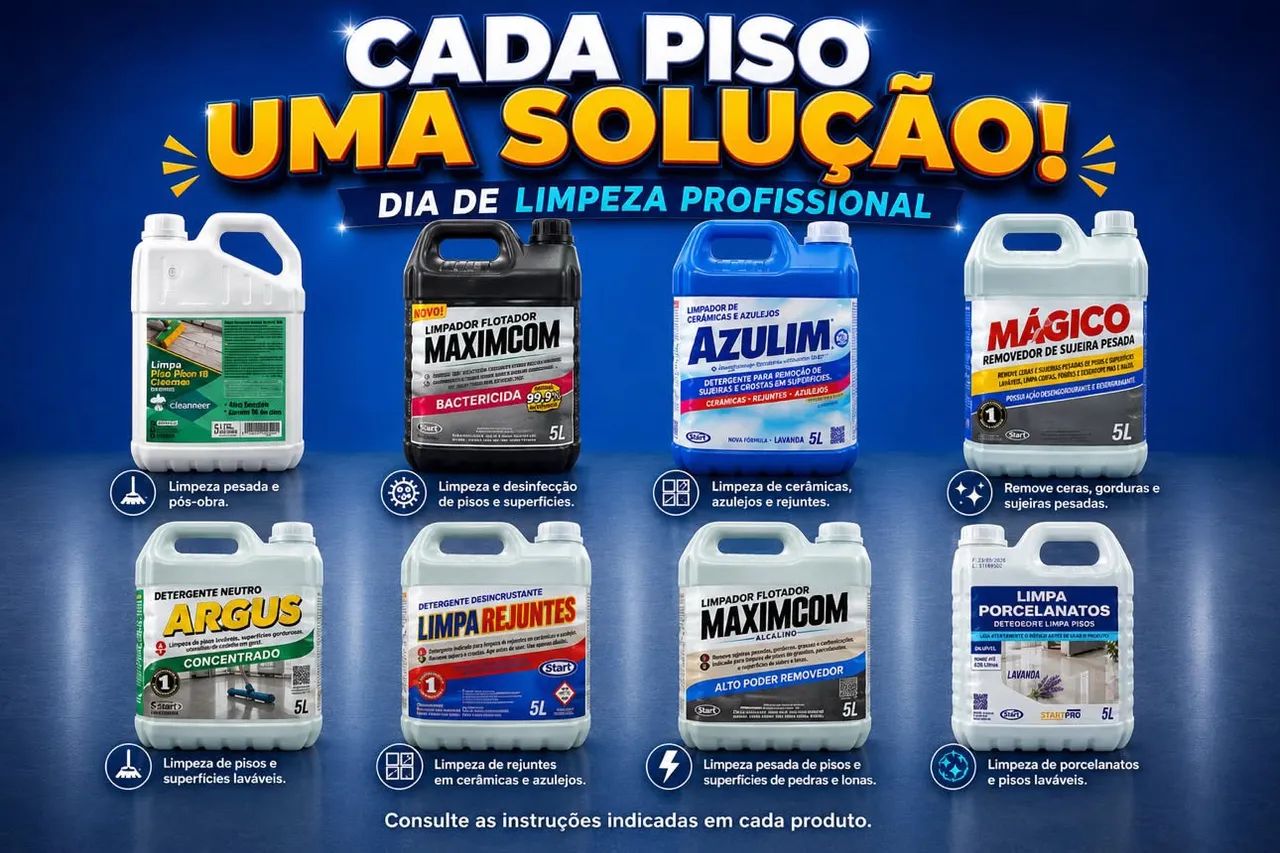 Produtos de Limpeza Industrial 