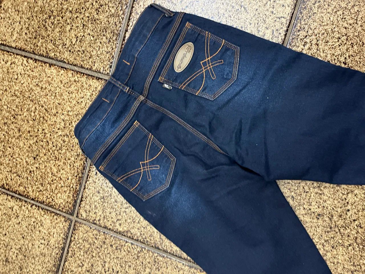 Calça Feminina BUPHALLOS Jeans Tradicional Original 36 - Foto 5