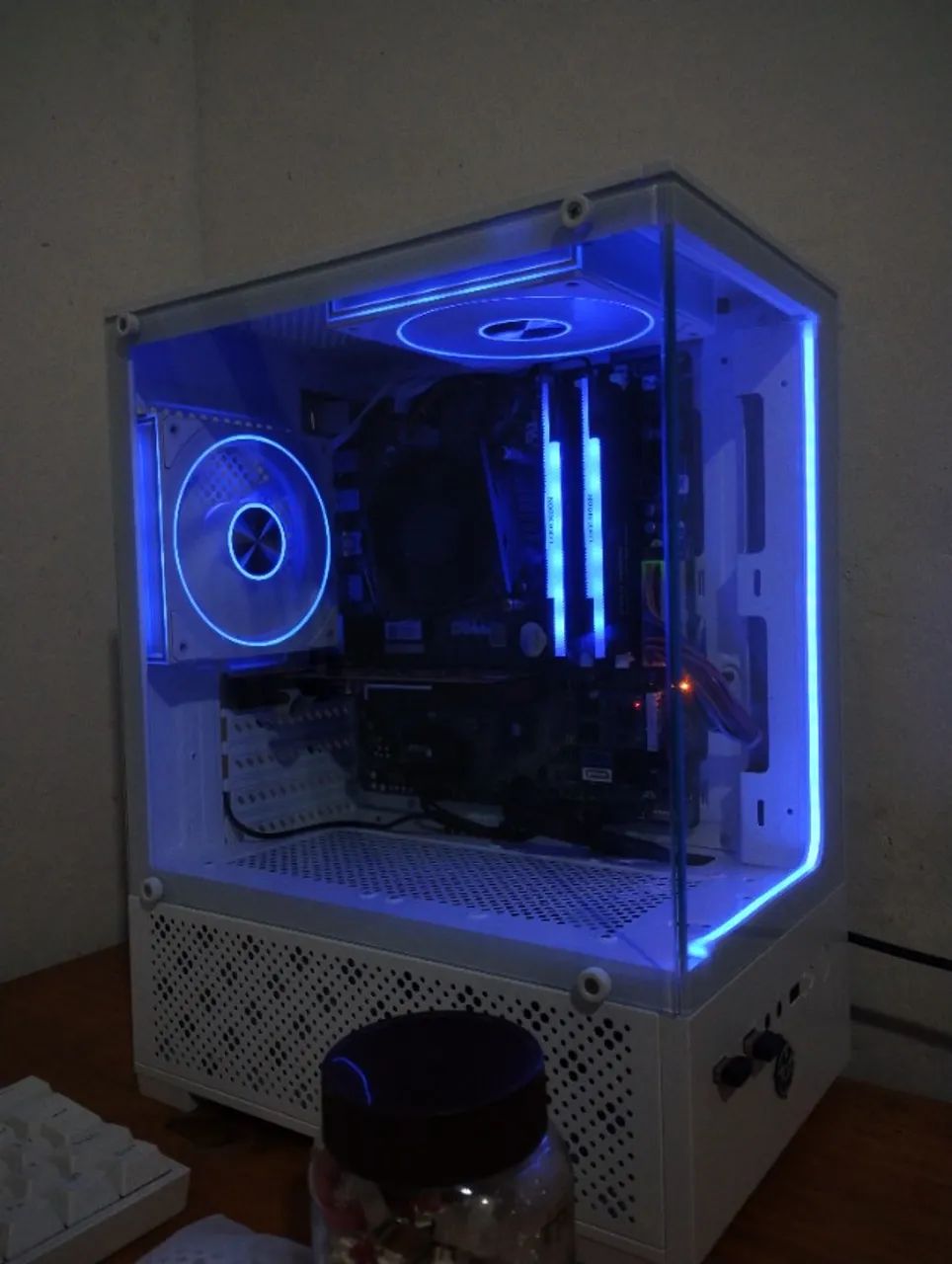 PC + MOUSE E TECLADO GAMER - Foto 4