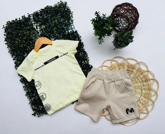 Conjunto Infantil Masculino Camiseta + Short - Tigor