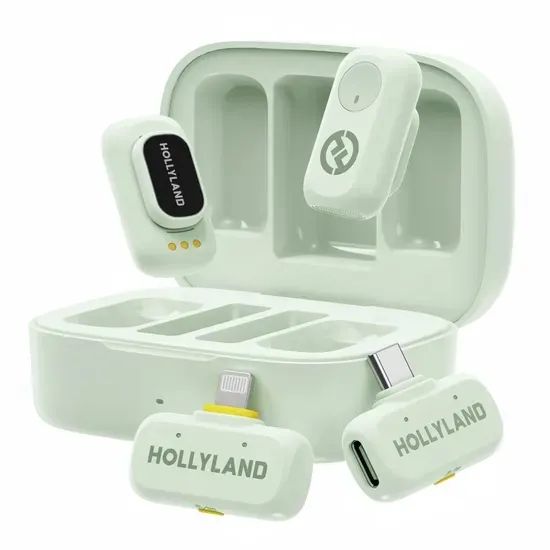Microfone Sem Fio Hollyland Lark A1 Combo USB-C/Lightning  - Foto 3