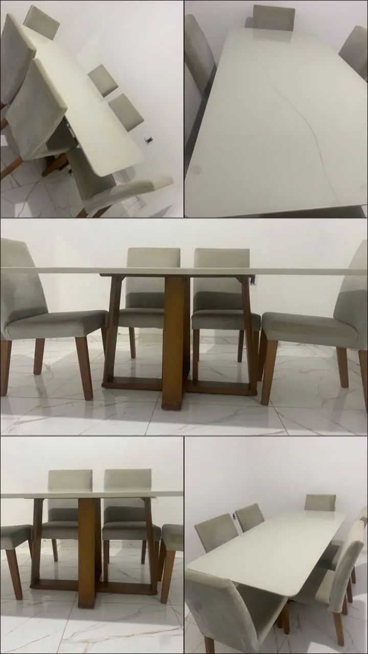 Mesa com 6 cadeiras  - Foto 3