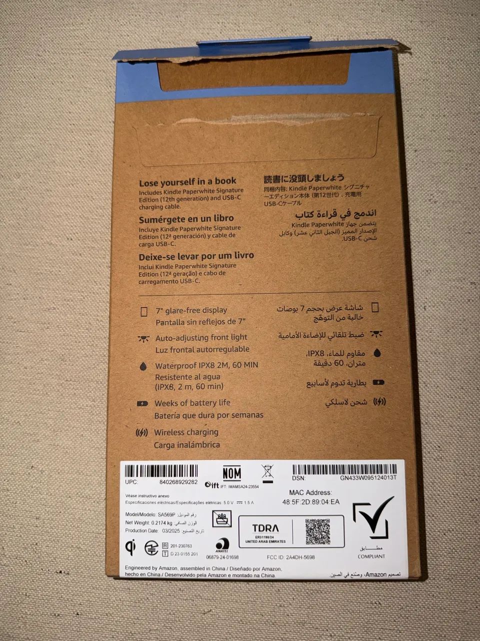 kindle paperwhite 12 geração - Foto 5