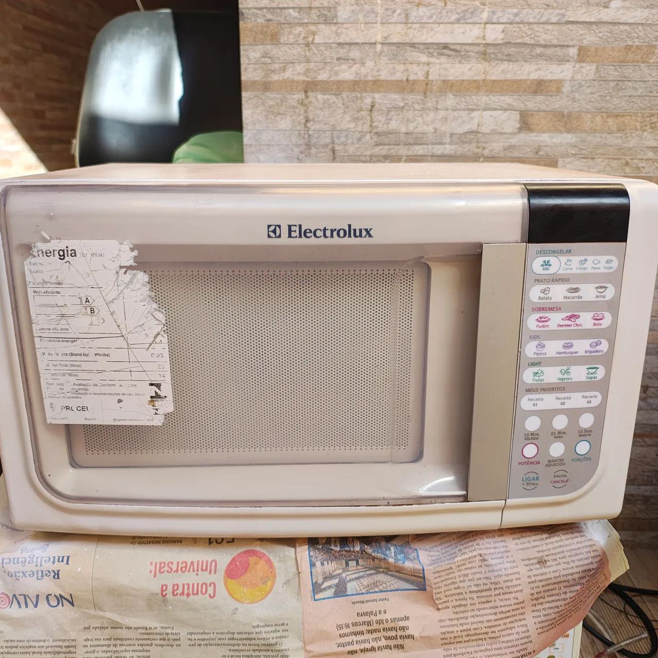 Microondas Eletrolux 