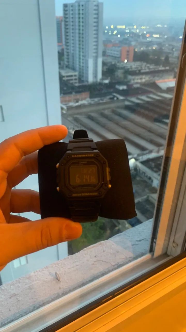 Relógio Casio Illuminator Preto