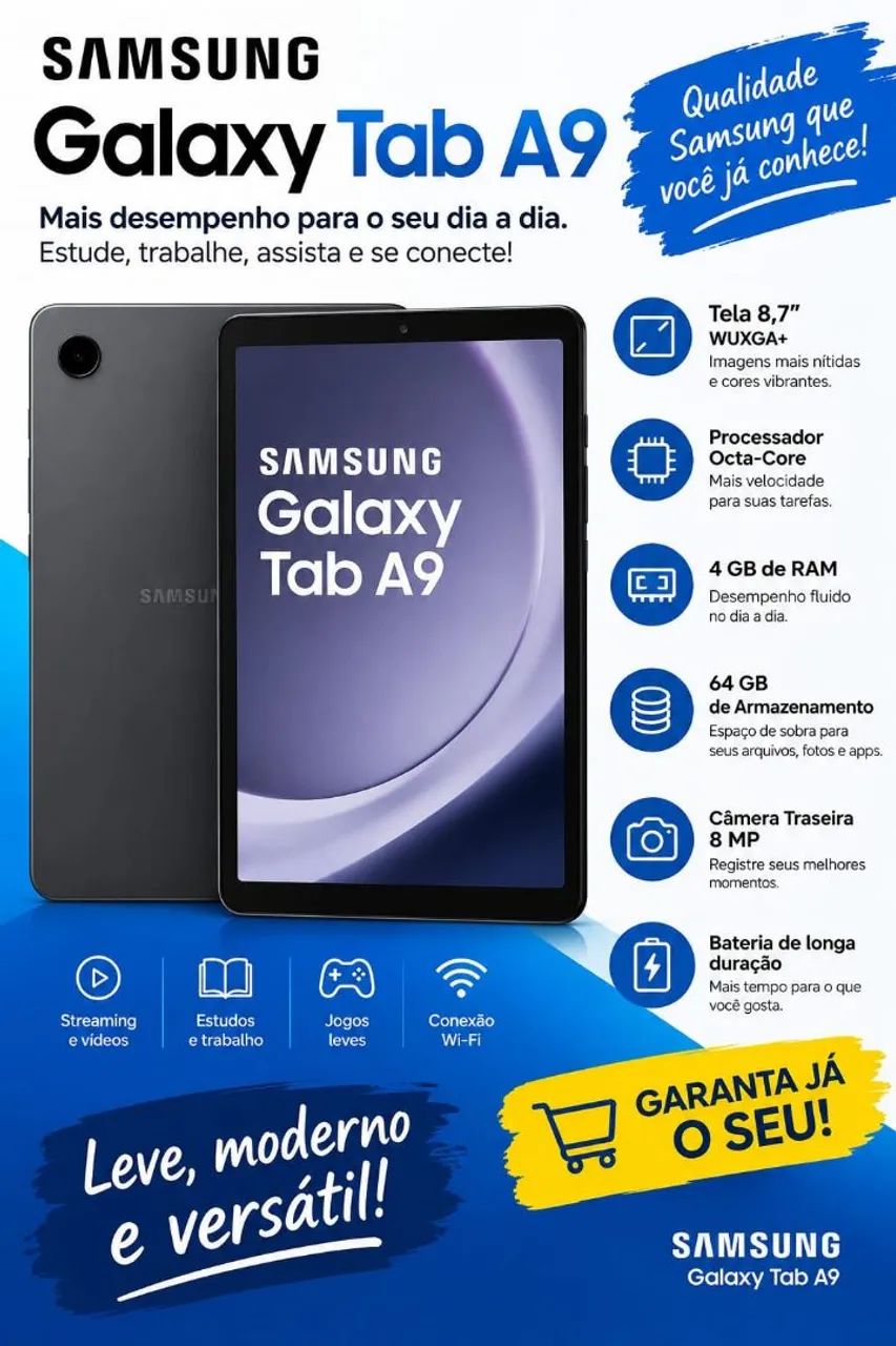 Tablet Samsung TAB A9