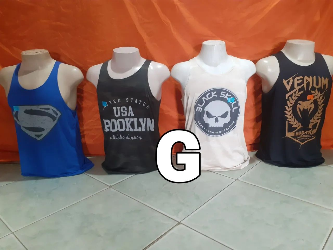 REGATA Masculino de academia M, G, GG - Foto 4
