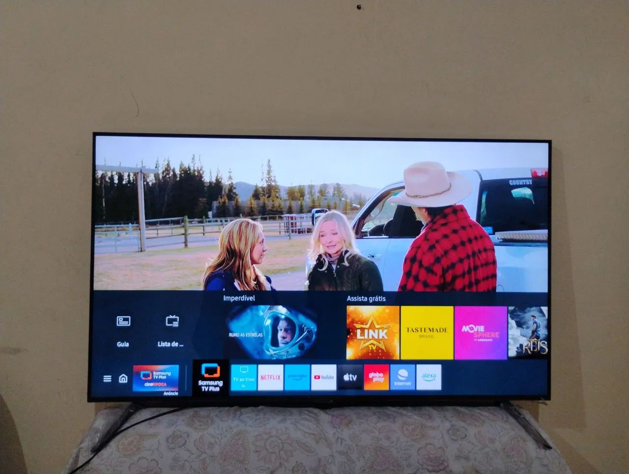 TV Smart 4K 43 polegadas Samsung
