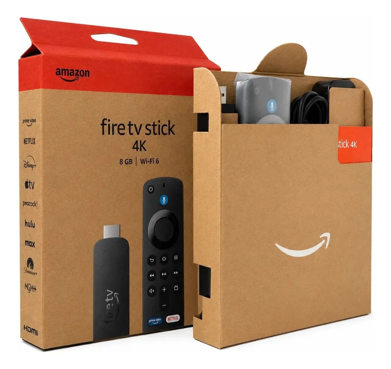 Fire Stick Tv 4k com FIRE OS e 8GB Armazenamento  - Foto 4