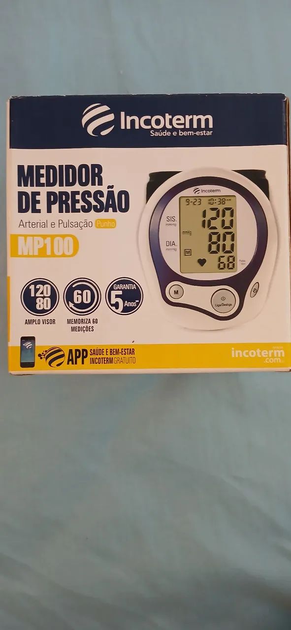 Medidor de Pressão Arterial e Pulsação  - Foto 2