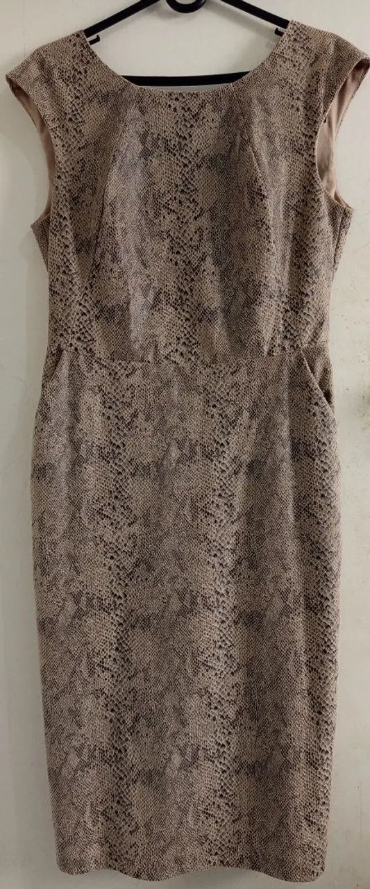 Vestido Zara animal print