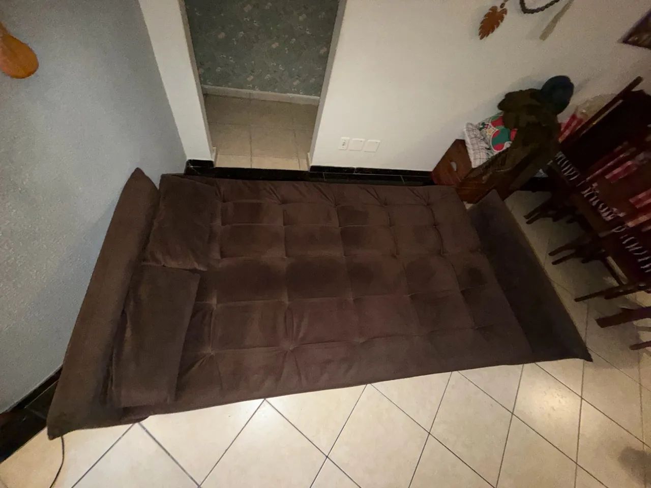 Sofá cama usado 2,05metros - Foto 3