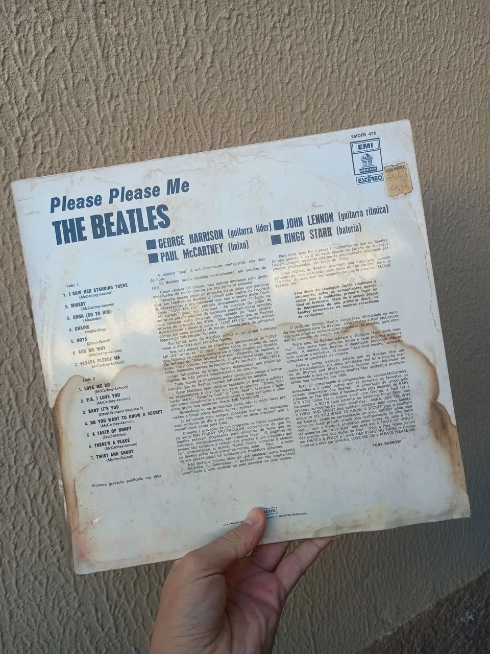 LP The Beatles please please me em ótimas condições  - Foto 2