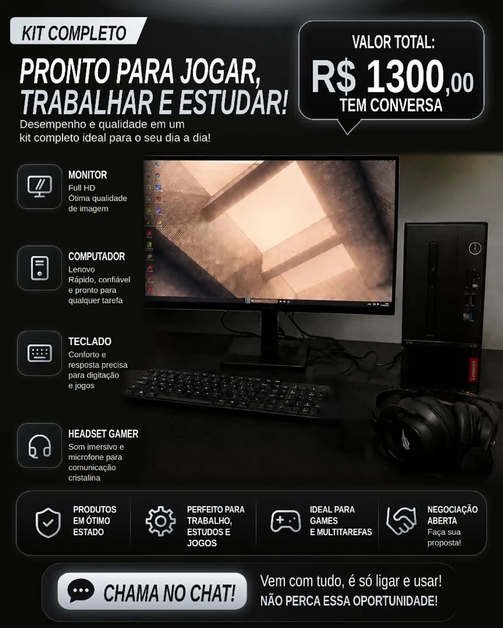COMPUTADOR COMPLETO!!