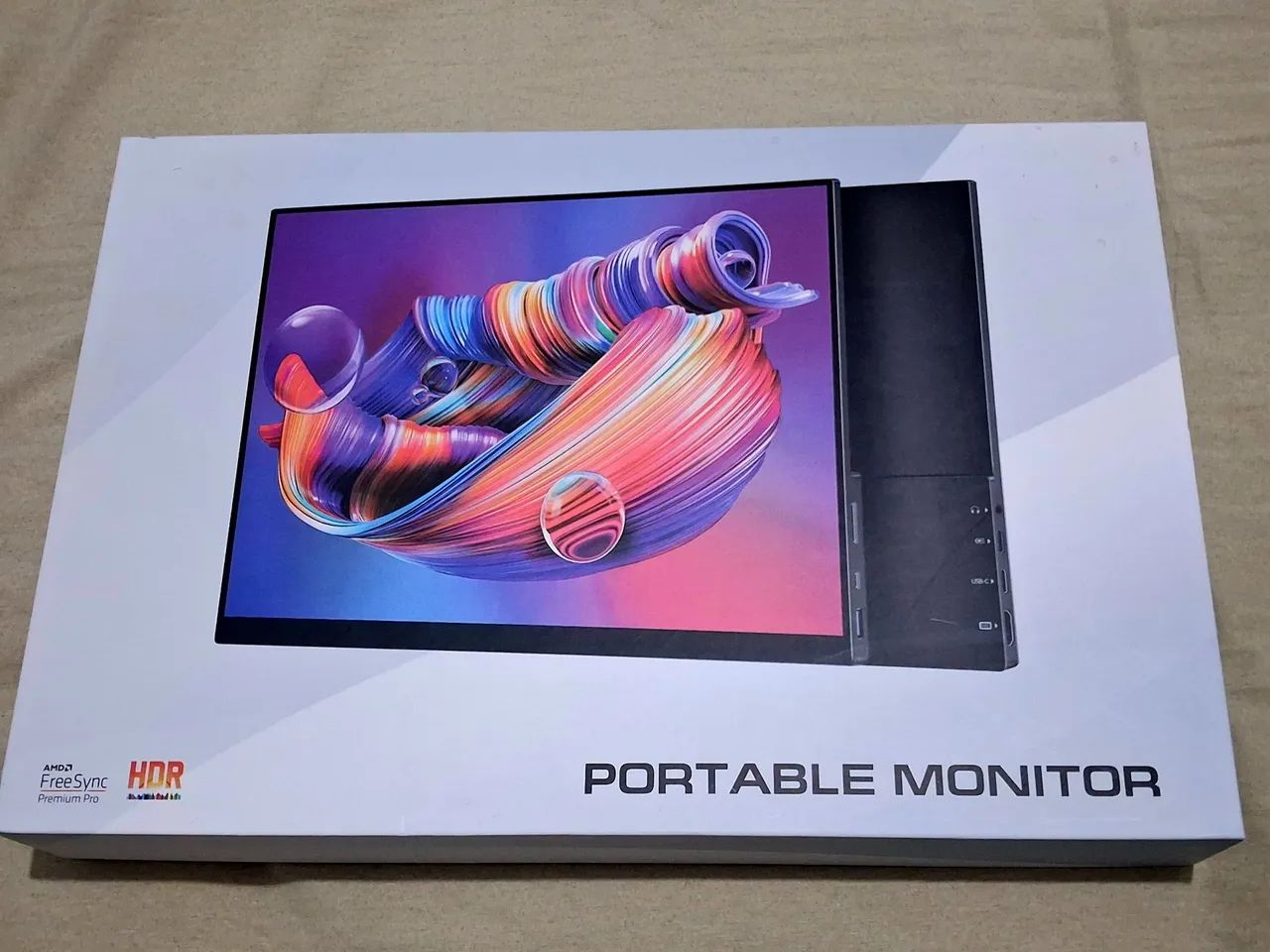 Monitor portátil 2k Quad HD e touch Vchance