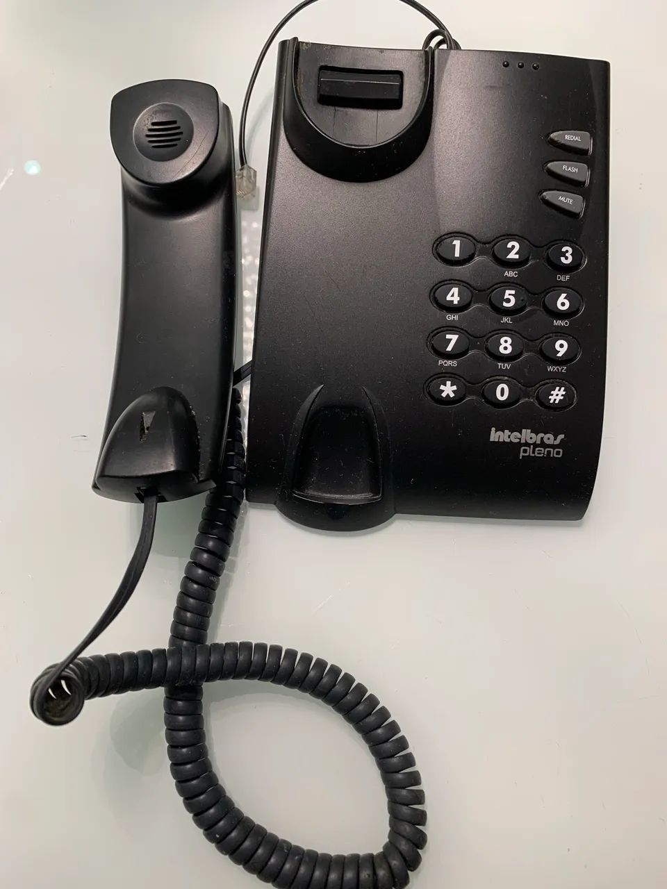 telefone fixo com fio Intelbras Pleno - Foto 3