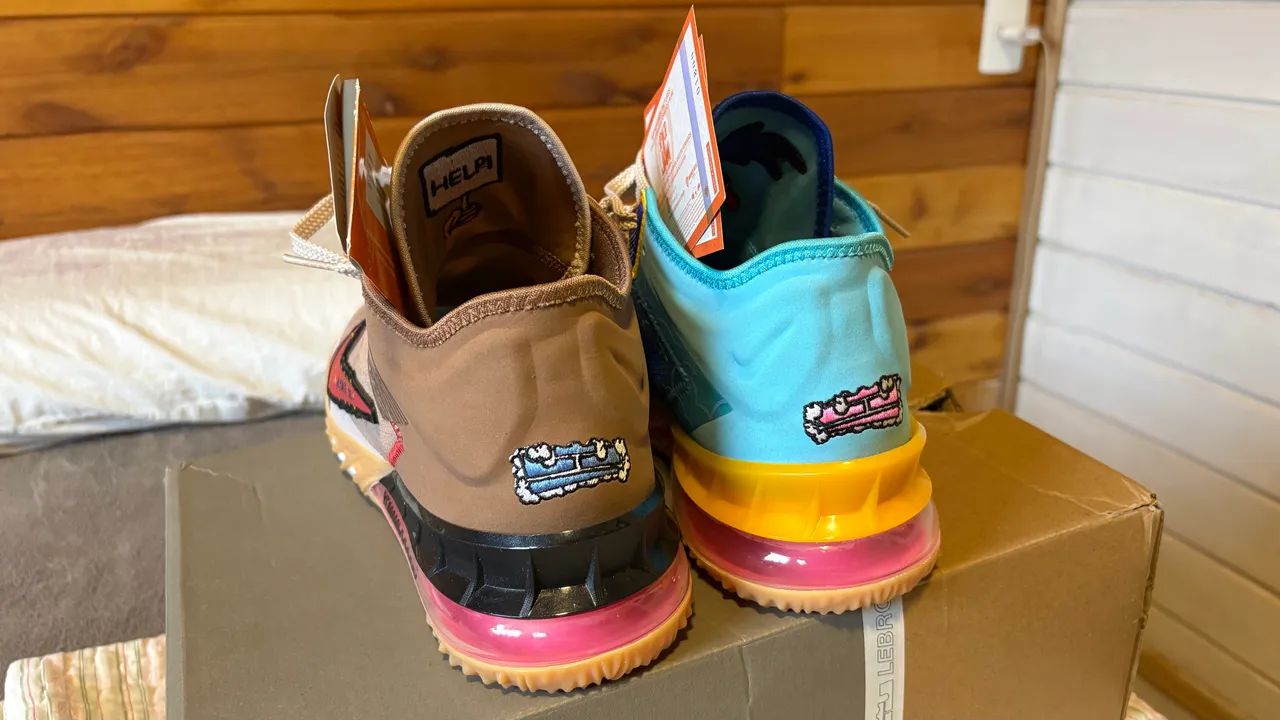 Nike Lebron 18 low Wille E vs Roadrunner 43 - Foto 3